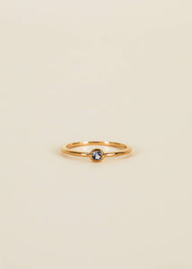 Simple Stud Ring | Aqua