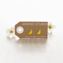 Load image into Gallery viewer, Banana Stud Earrings
