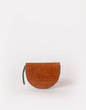 Load image into Gallery viewer, Laura Purse | Cognac Croco Classic Leather
