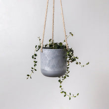 Load image into Gallery viewer, Hanging Planter | White Stone
