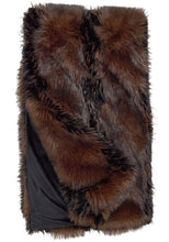 Load image into Gallery viewer, Faux Fur Throw | Chocolate Fox
