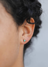 Load image into Gallery viewer, Mini Energy Gem Earrings | Turquoise
