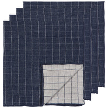 Load image into Gallery viewer, Midnight Double Weave Napkins
