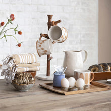 Load image into Gallery viewer, Marble &amp; Mango Wood Mug Rack
