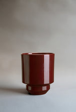 Load image into Gallery viewer, Hoff Glazed Planter | Deep Burgundy
