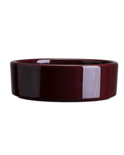 Load image into Gallery viewer, Hoff Glazed Saucer | Deep Burgundy
