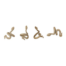 Load image into Gallery viewer, Serpent Napkin Rings
