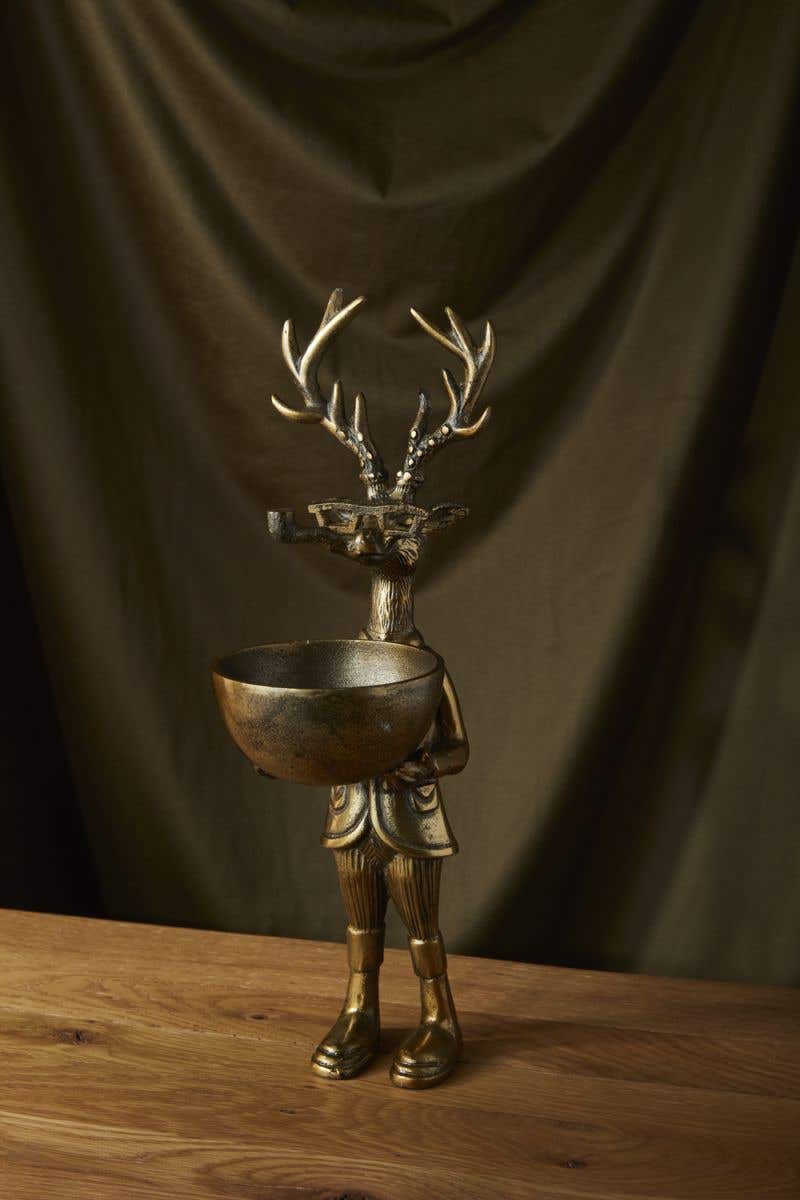 Frankie Brass Dish Stand
