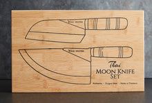 Load image into Gallery viewer, Thai Moon Knife Duo Set
