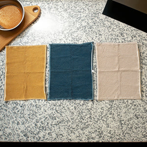 Cotton Waffle Tea Towels