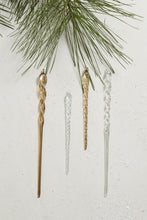 Load image into Gallery viewer, Twist Icicle Ornament
