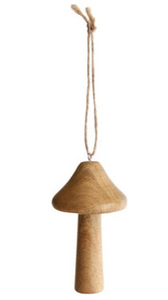 Mango Wood Mushroom Ornament