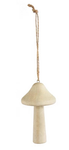 Mango Wood Mushroom Ornament