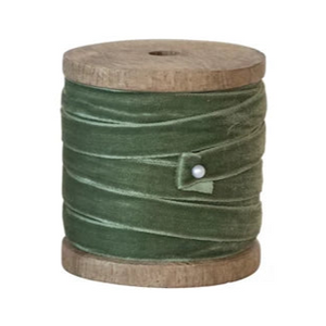 Velvet Ribbon with Spool