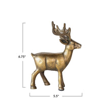 Load image into Gallery viewer, Antique Brass Reindeer
