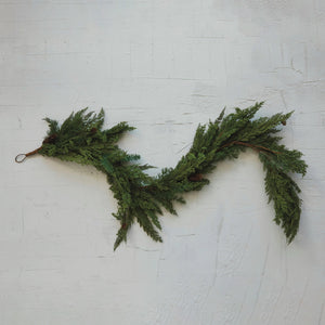 Seasonal Bloom Spruce & Pine Garland