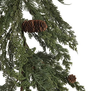 Seasonal Bloom Spruce & Pine Garland