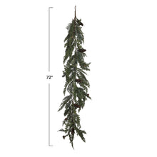 Load image into Gallery viewer, Seasonal Bloom Spruce &amp; Pine Garland
