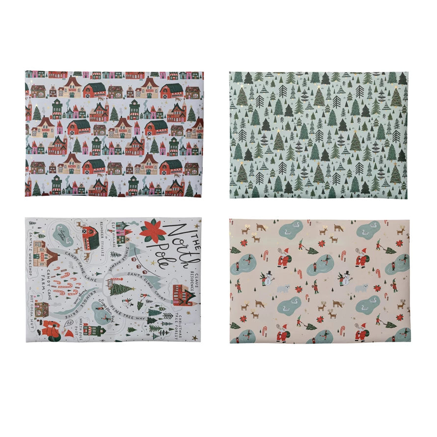 North Pole Wrapping Paper