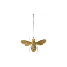 Load image into Gallery viewer, Gold Bee Ornament
