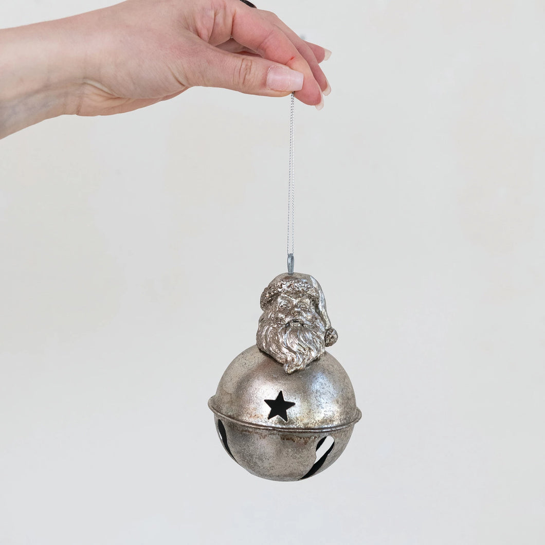 Santa Bell Ornament