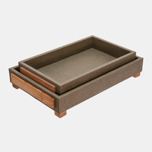 Load image into Gallery viewer, Gibs Faux Leather Tray
