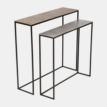 Load image into Gallery viewer, Snakeskin Sofa Table
