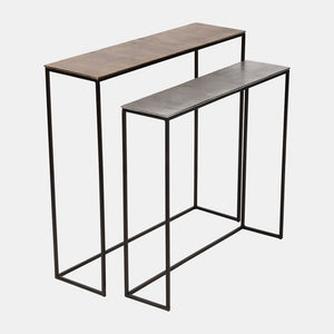 Snakeskin Sofa Table