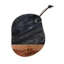 Load image into Gallery viewer, Marble and Acacia Cheese Board
