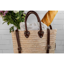 Load image into Gallery viewer, Moroccan Shopping Basket Backpack
