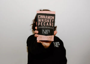 Cinnamon Whiskey Pecans