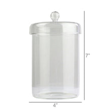 Load image into Gallery viewer, Cylinder Jar with Glass Top
