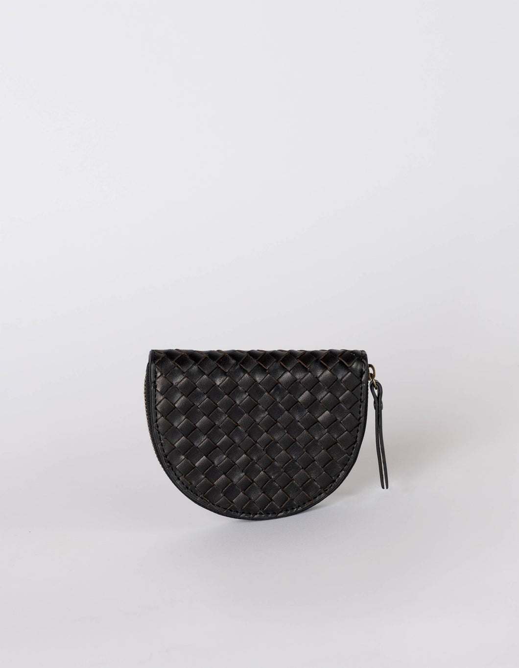 Laura's Purse | Black Woven Leather