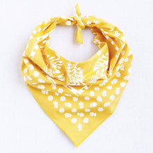 Load image into Gallery viewer, Floral Bandana l Yellow
