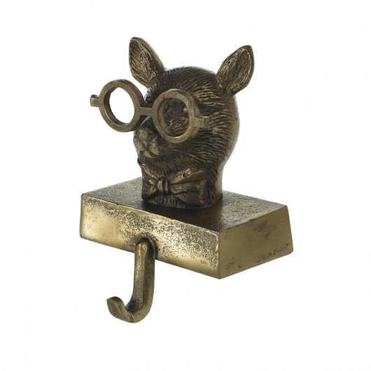 Brass Stocking Holder