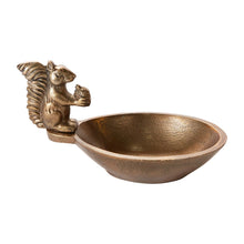 Load image into Gallery viewer, Brass Walnut Dish
