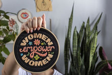 Load image into Gallery viewer, Embroidery Kit l Women Empowering Women
