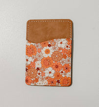 Load image into Gallery viewer, Card Holder l Retro Flowers
