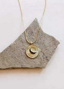 Crescent Necklace l Coin