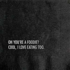 Foodie Cocktail Napkin