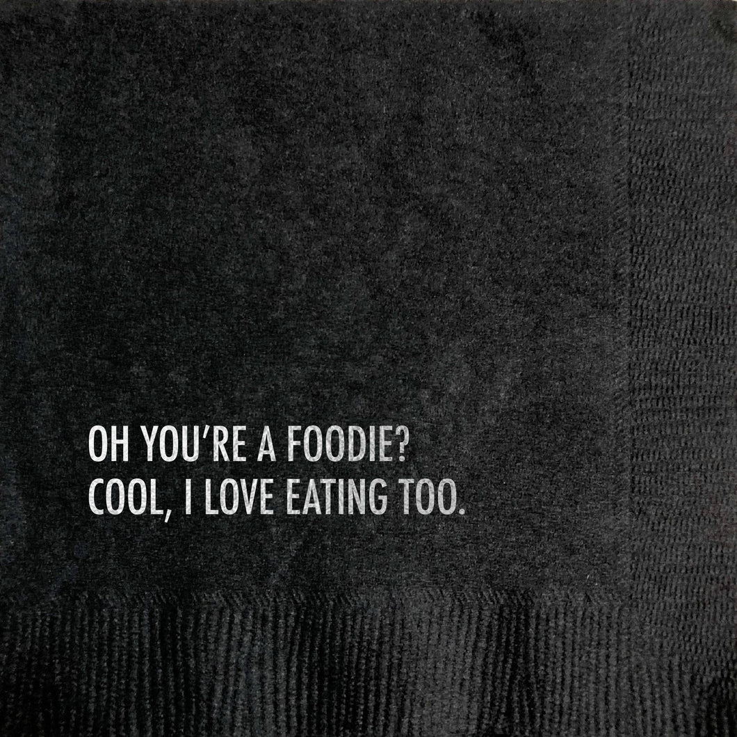 Foodie Cocktail Napkin