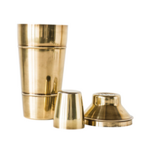 Load image into Gallery viewer, Brass Cocktail Shaker
