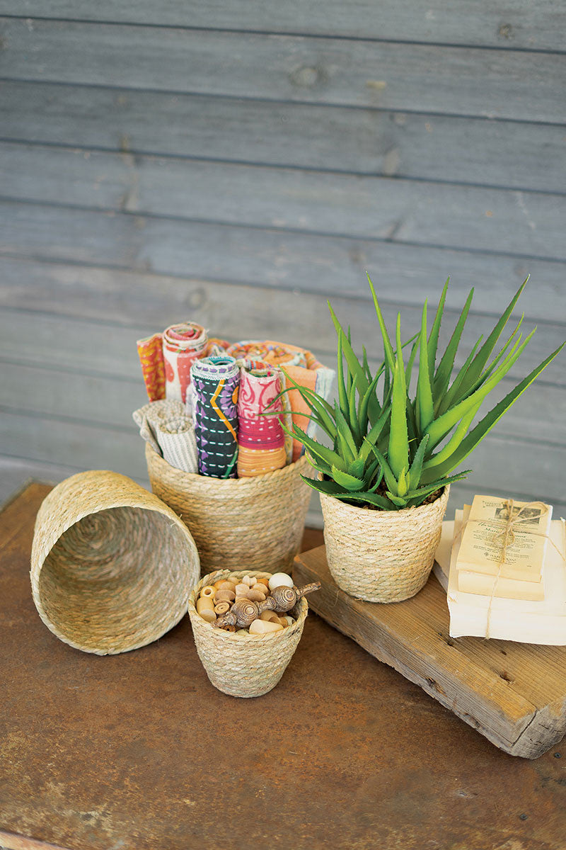 Tall Seagrass Basket
