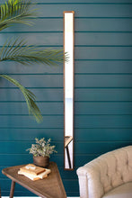 Load image into Gallery viewer, Narrow Metal Framed Mirror
