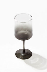Mid Century Wine Glass