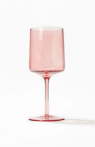 Mid Century Wine Glass