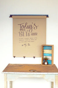 Oversized Hanging Note Roll
