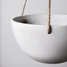 Load image into Gallery viewer, Rounded Signature Hanging Planter l Bone
