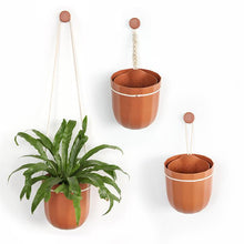 Load image into Gallery viewer, Loop Hanging Planter | Terracotta
