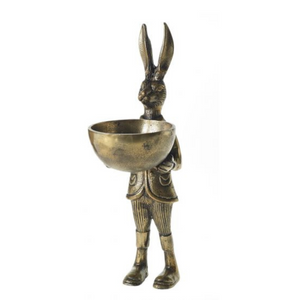 Brass Dish Stand l Hare